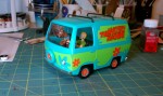 Mystery Machine front qtr